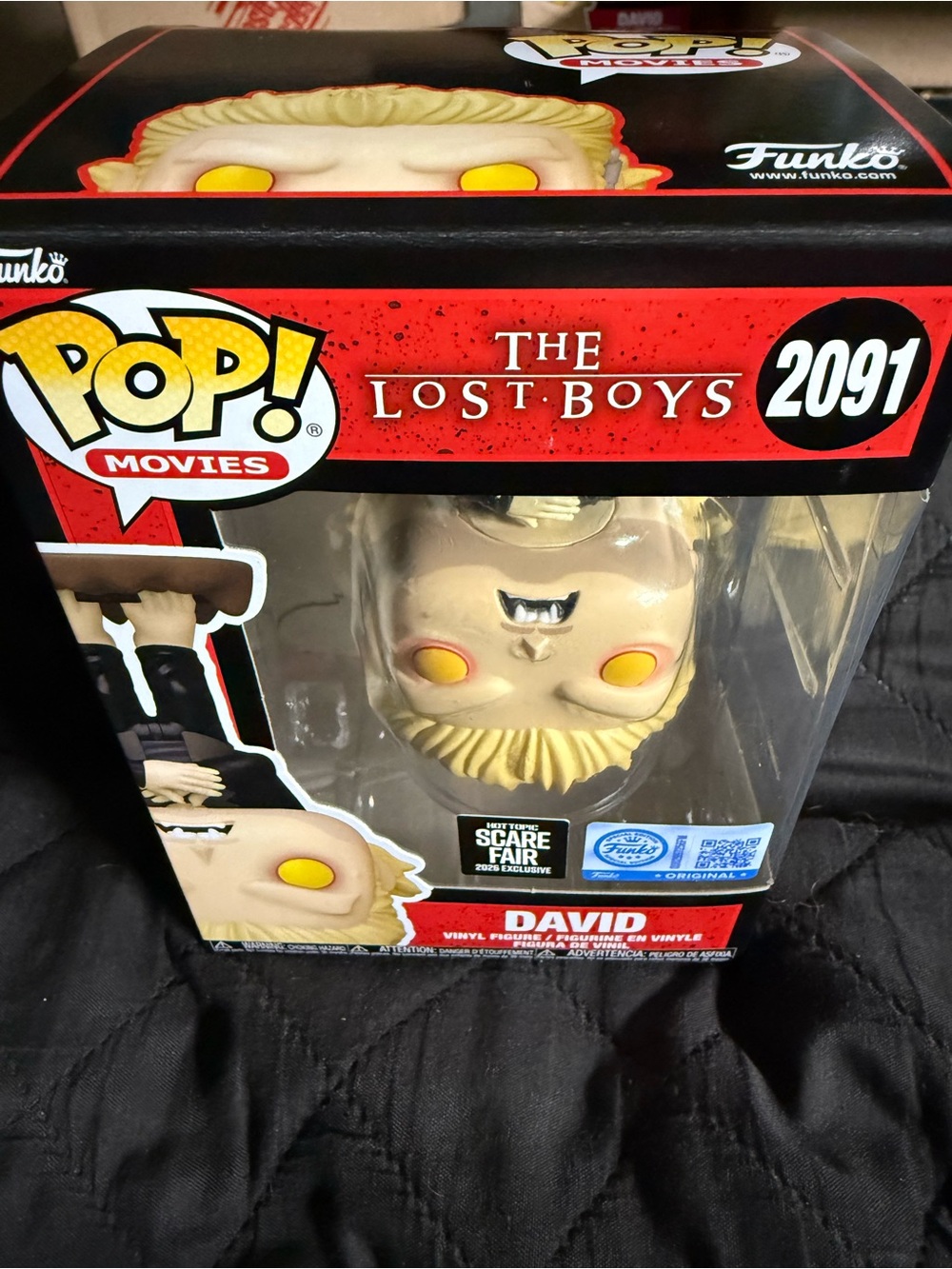 Hot Topic Scare Fair Funko Pop! Movies The Lost Boys David Vinyl Figure